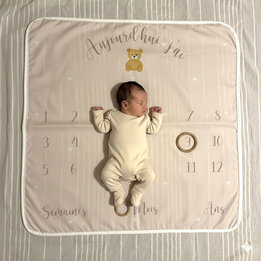 Tapis étapes - Ourson