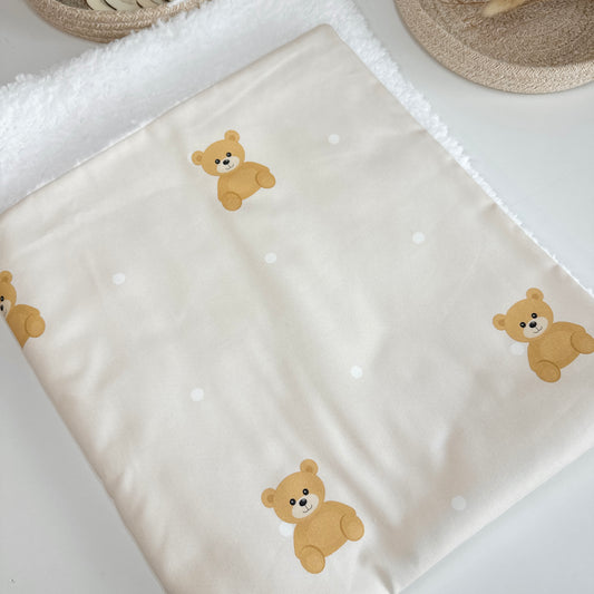 Couverture bébé Sherpa - Ourson